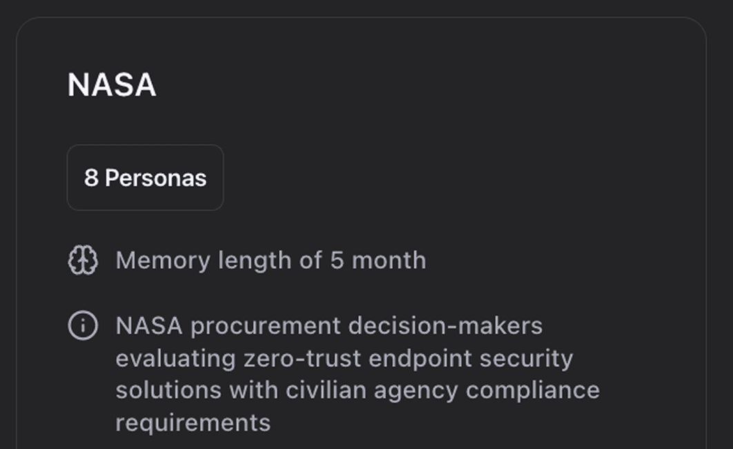 Compose living agent models interface